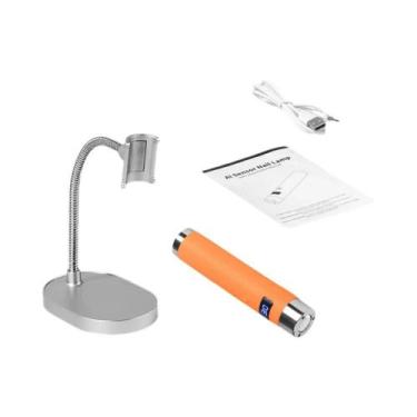 Imagem de Lâmpada UV LED Portátil Recarregável Com Mangueira Flexível Para Unhas