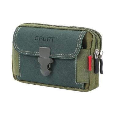 Imagem de Bolsa Tática Masculina Molle Para Cintura, Porta-telefone, Bolsa De Ci