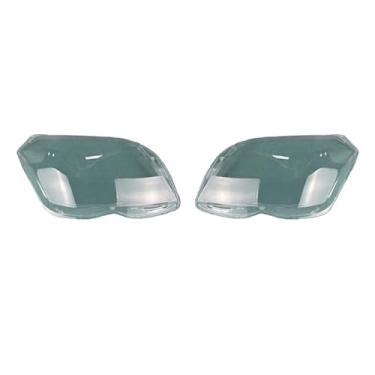 Imagem de Farol escudo lâmpada sombra Compatível com benz glk glk300/350 x204 2008 2009 2010 2011 2012 lente transparente capa(A Piar 2PCS)