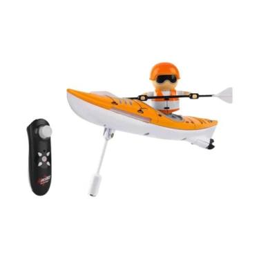 Imagem de Barco RC Para Meninos, Caiaque De Corrida, Brinquedo De Competição Aqu