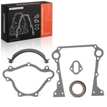 Imagem de A-Premium Junta da tampa de distribuição adequada para Dodge D150 D250 B150 B250 Pickup 1988-1991 Dakota 1987-1991, 3.9L V6 Gas OHV naturalmente aspirado