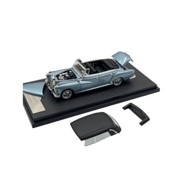 Imagem de 1:64 Scale 1959 Benz 300D Convertible Diecast Model Car with Soft Top, Multiple Colors, 6 Pack Collection (Blue)
