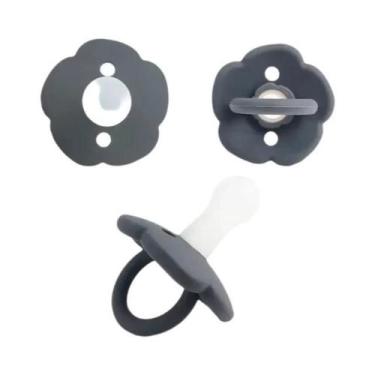 Imagem de Chupeta De Silicone Macia Para Bebês, Brinquedo Mordedor Para Recém-Na