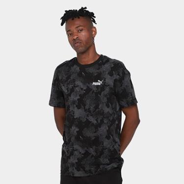 Imagem de Camiseta Puma Camo AOP Masculina-Masculino