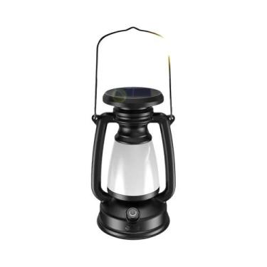 Imagem de Luminária De Mesa LED Retrô Em Formato De Cavalo Para Acampamento, Bar