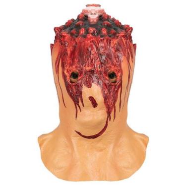 Imagem de Máscara Bloody Brain Latex para rosto inteiro para Halloween - yiweisa