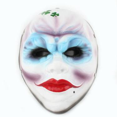 Imagem de Máscara Cosplay Capa facial completa Paydays Joker Costume Play Pr - y