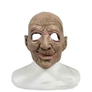 Imagem de Máscara de látex, bruxa velha, vovô, avó, homem velho, Halloween - yiw