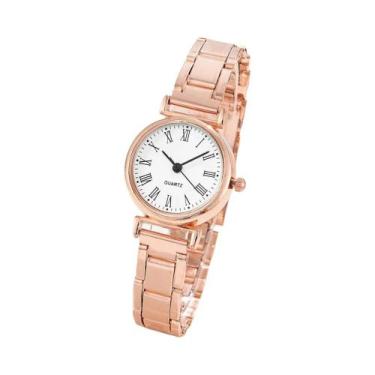 Imagem de Relógio Analógico De Quartzo Feminino Com Mostrador Pequeno, Moda Simp