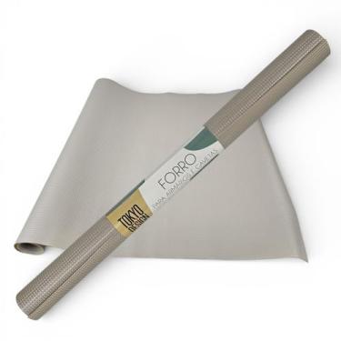 Imagem de Forro Antiderrapante Para Armário Gaveta Geladeira 90x45cm Cor:Bege - 