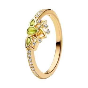 Imagem de Anel Feminino De Prata 925 Com Pérola E Flor De Lótus Em Formato De Co