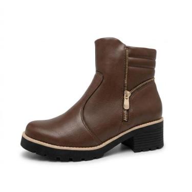 Imagem de Bota Firezzi Cano Curto REF:2513432, Cafe, 36