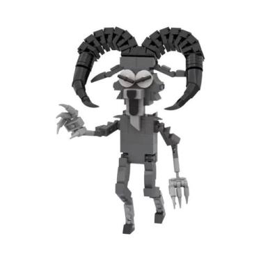 Imagem de Série De Jogos De Terror 99: Bonecos De Ação Monstro Homem-Cervo Brick