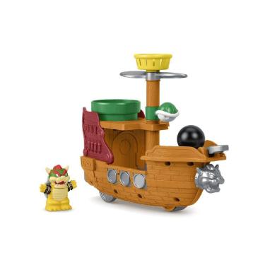 Imagem de Fisher-Price Navio de Batalha do Bowser - Mattel