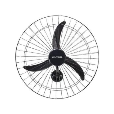 Imagem de Ventilador de Parede New Black Profissional Ventisol 60cm Preto 220V, 