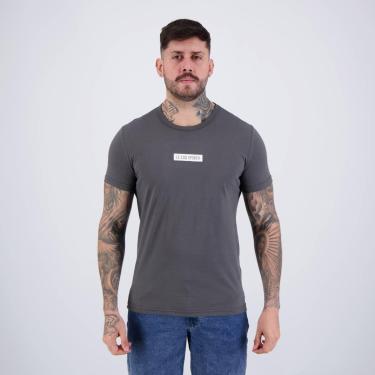 Imagem de Camiseta Le Coq Sportif Scarlet Cinza-Masculino