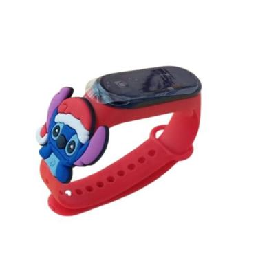 Imagem de Relógio Infantil Menina Feminino Angel Stitch A prova Da Água Cor:relo