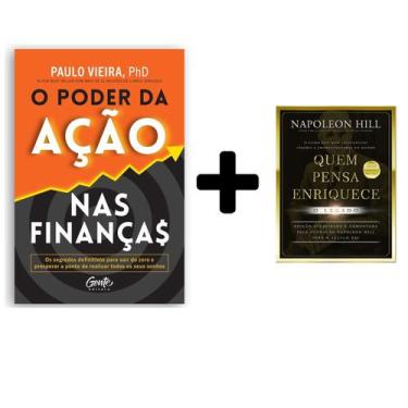 Imagem de Kit Livros físico, O Poder da Ação nas Finanças, Paulo Vieira + Quem P