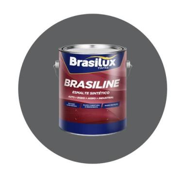 Imagem de Esmalte Industrial Brasiline Brasilux 3,6L, Cinza Chassi