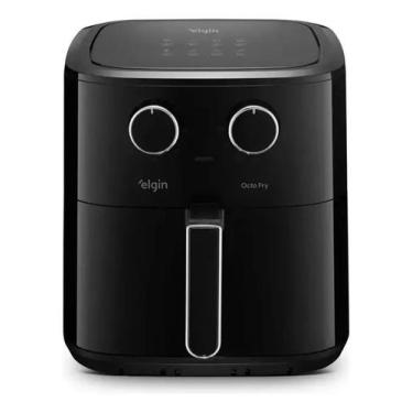 Imagem de Fritadeira Air Fryer Elgin Octo Fry 8 Litros 1.800w Preto 127V, Preto,