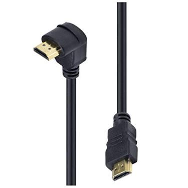 Imagem de Cabo HDMI 2.0 4K Ultra HD 3D Conexão Ethernet com 01 Conector 90º, Vinik, 29248, 2 Metros