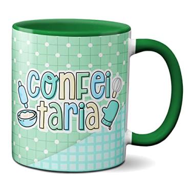 Imagem de Caneca Confeiteiro Profissão Confeitaria Presente Criativo (Verde)