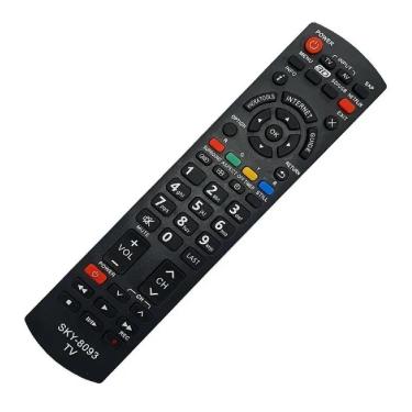 Imagem de Controle Remoto Compativel Com Tv Panasonic Tnq2b5001 Tc-l42et5b Televisão 8093