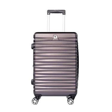 Imagem de MALA DE VIAGEM MÉDIA EXPANSÍVEL VILABON VB00123 ABS CADEADO TSA RODAS DUPLAS 360 GRAFITE