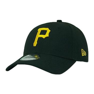 Imagem de Boné New Era Pittsburgh Pirates Aba Curva Preto Snapback 9FORTY Team Color-Unissex