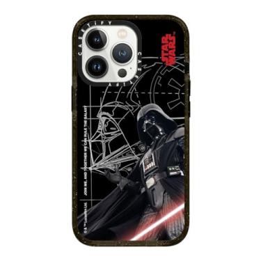 Imagem de CASETiFY Capa Impact para iPhone 13 Pro [Star Wars Co-Lab / Proteção contra quedas de 2,5 metros/Magsafe] - Lorde Sith Darth Vader - Preto transparente