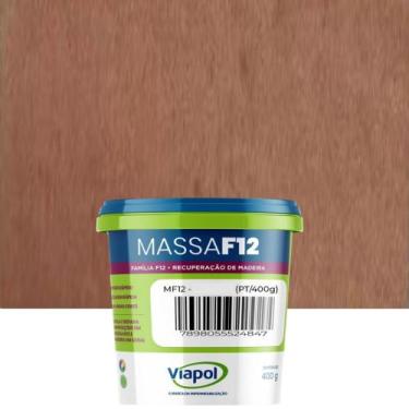 Imagem de Viapol massa para correção de madeira f12, CEREJEIRA
