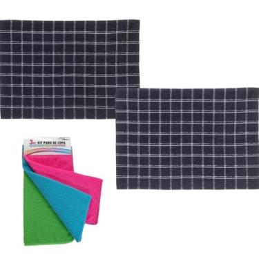 Imagem de Kit 5un Panos de Copa - Jolitex Ternille