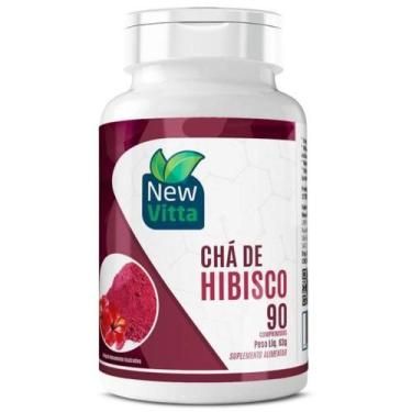 Imagem de Chá de Hibisco 90cprs. 700mg - New Vitta