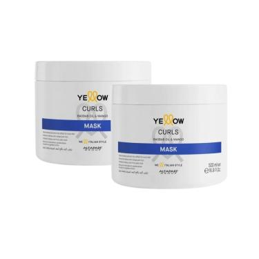 Imagem de Alfaparf Grouf Yellow Curls Kit 2 Máscara 500g