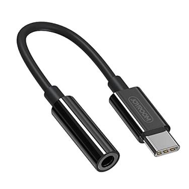 Imagem de Adaptador Usb C Com Dac Fone P2 Universal Preto Joyroom