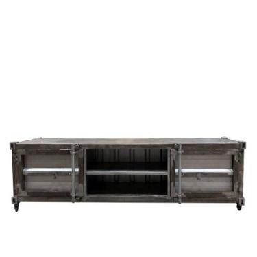 Imagem de Rack Para TV Container Newark - Estilo Industrial Em Ferro - Seu Bento