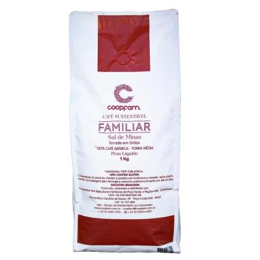 Imagem de Café Familiar Sustentável Torrado Em Grãos Coopfam 1Kg