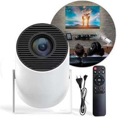 Imagem de Mini Projetor Portatil HY300, 5G WiFi 6 Bluetooth 5.0, Smart Android 11, 8500 Lumens Projetor LED 4K 1080P Full HD Suporte embutido - Original