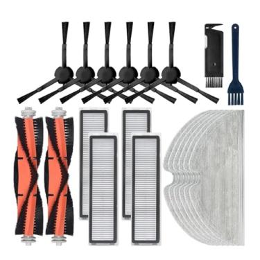 Imagem de Main/Side Brush Mop Cloth Hepa Filter Compatible With XiaoMi Dreame D9 & Bot L10 Pro Trouver Robot LDS Vacuum-Mop Finder Spare Parts(PURPLE)