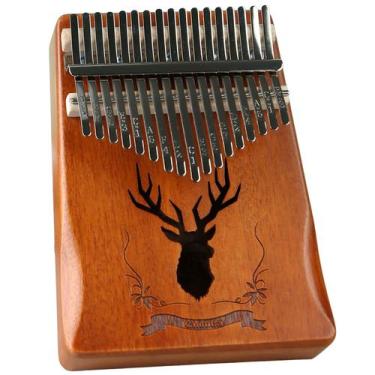Imagem de Piano Thumb Lydesy de 17 teclas afinado em Kalimba com acessórios