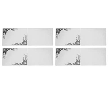 Imagem de Pastas de gravação de plástico 4 pçs diy artesanato modelo pastas moldes para selo scrapbook cartões de papel álbum de fotos material durável fácil de usar