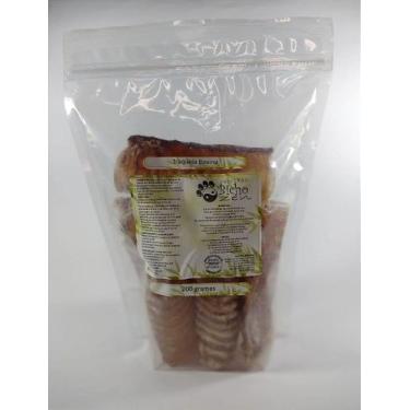 Imagem de Traqueia Bovina Desidratada Natural para Pets - Petisco Nutritivo - Un