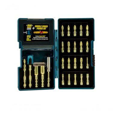 Imagem de Jogo De Bits Diversos Impact Gold 26 Peças Makita B-69163 – Resistente E Preciso