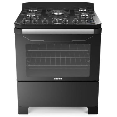 Imagem de Fogão Itatiaia Itamaster 5 Bocas Digital Preto Bivolt