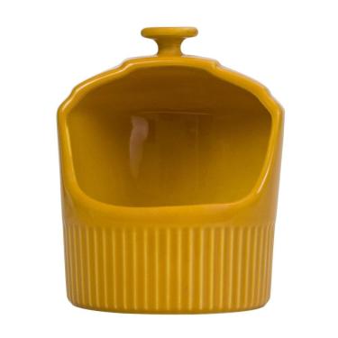 Imagem de Pote de Sal Diâmetro 12,5 cm Amarelo 350 ml Germer