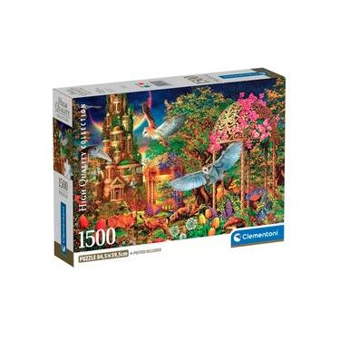 Imagem de Puzzle 1500 Peças Jardim Da Fantasia Clementoni 31741