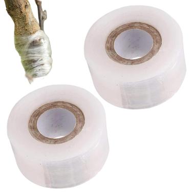 Imagem de de Enxertia de Plantas | 2 Rolos Elástica Transparente Respirável Para Reparo - Filme De Enxertia De Haste Quebrada - Para Jardim Quintal Fazenda Relvado E Na Área Dos Fundos