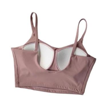 Imagem de Sutiã Esportivo Sem Alças De Alta Qualidade Para Mulheres, Camisola De