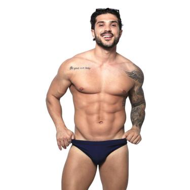 Imagem de Sunga Slim Marinho Silk Gel Garda Uomo-Masculino