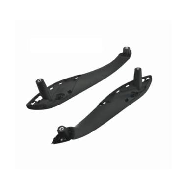 Imagem de Porta interna painel alça puxar guarnição capa 51417279311 Compatível com bmw f30 f80 f31 f32 f34 f36 f80 f83 lci gt 2011-2019 51417279315(Black-Front 2pcs)